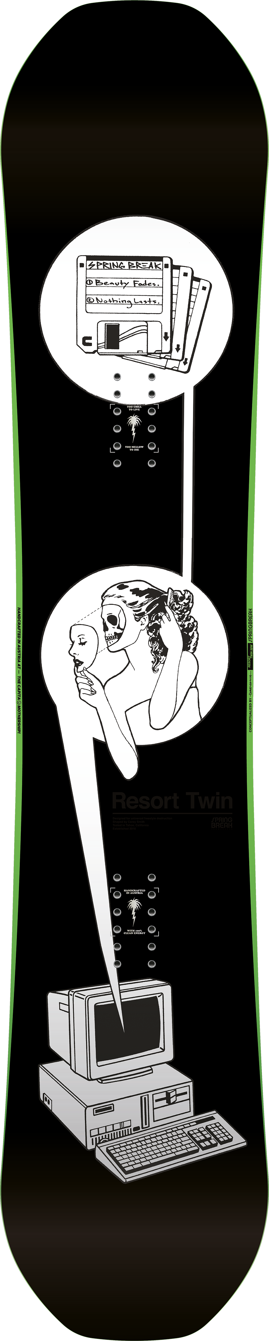 Capita Spring Break Resort Twin 2026 - People Skate and Snowboard