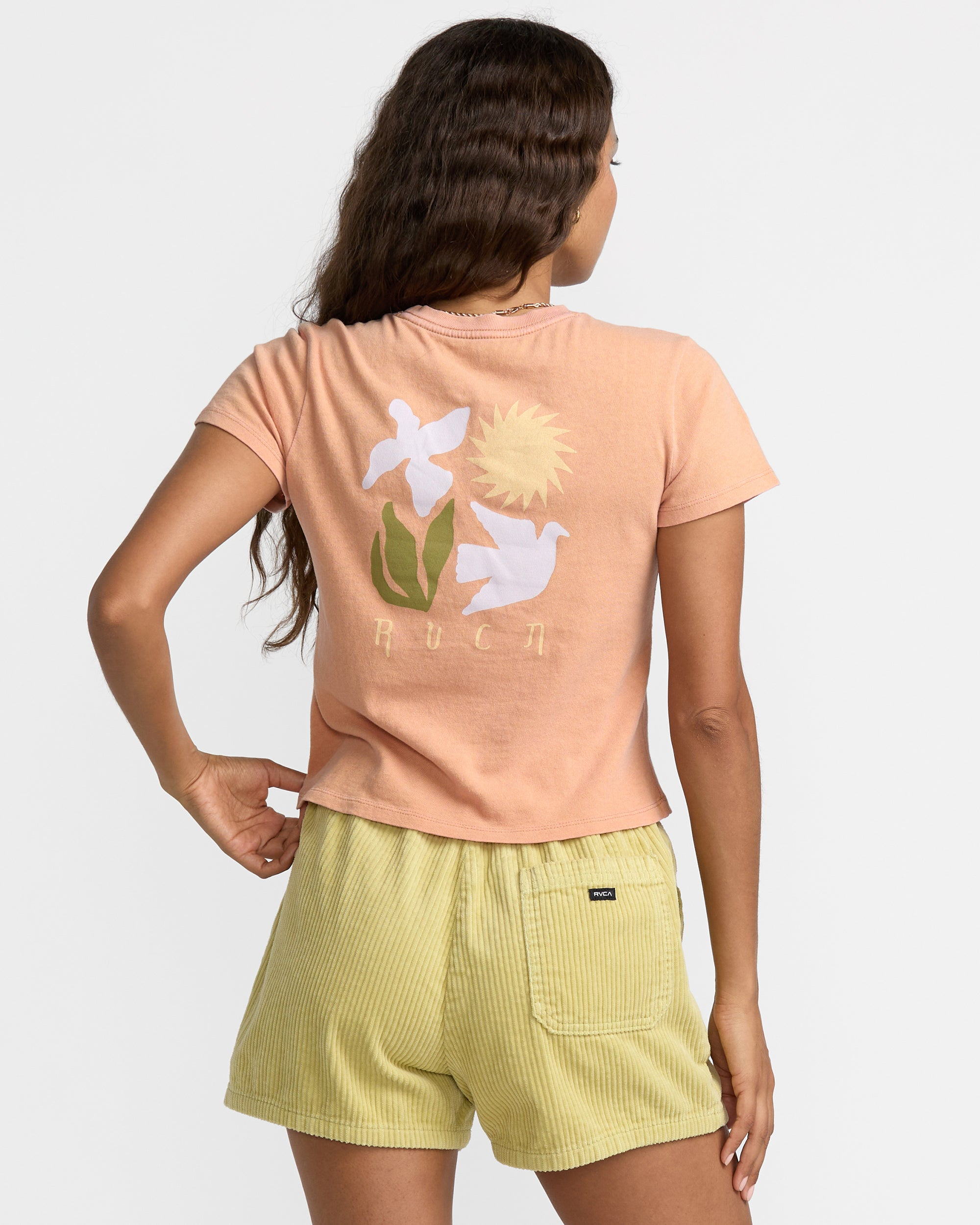 RVCA Womens 411 Tee - People Skate and Snowboard
