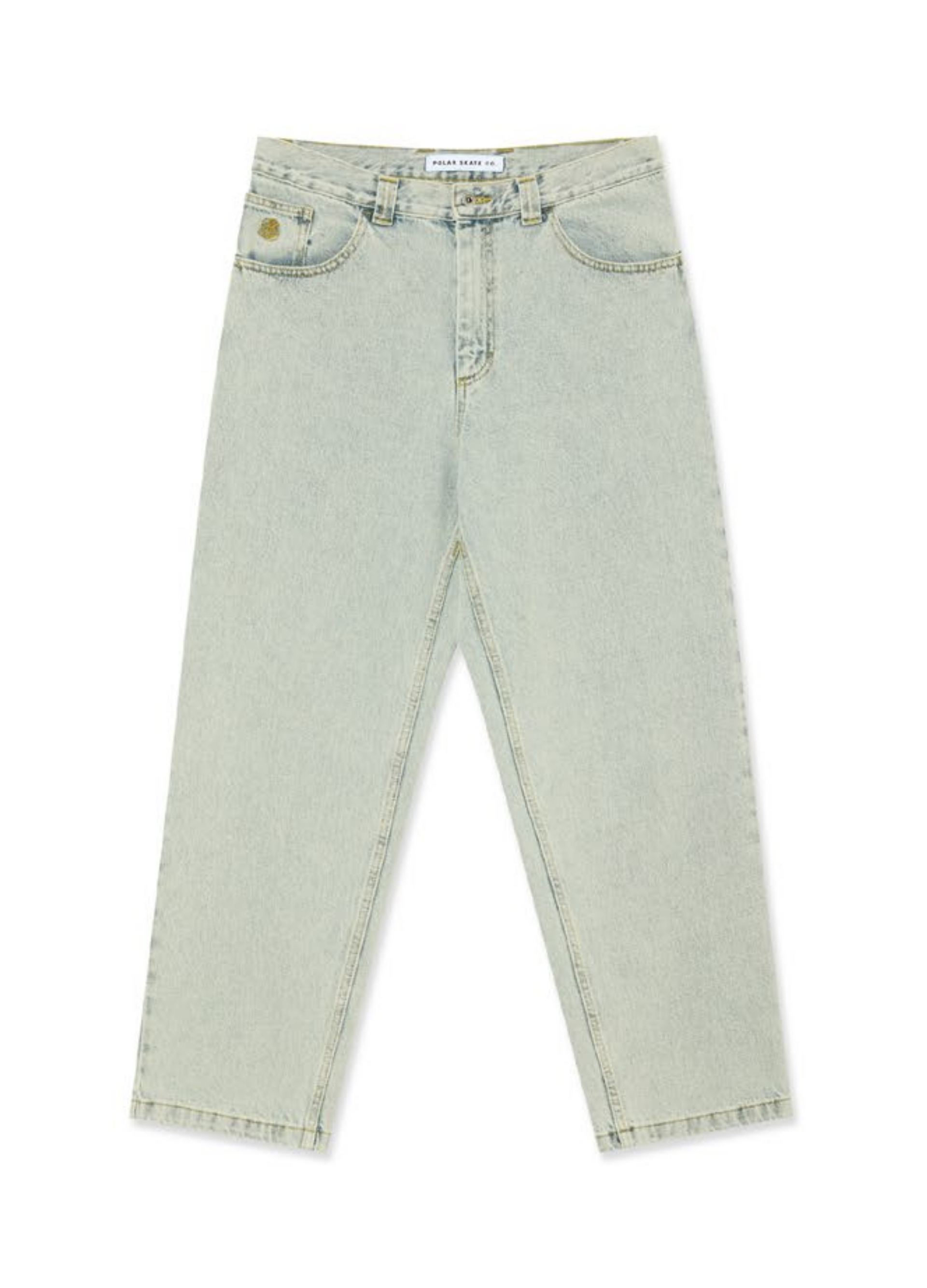 Polar Skate Co. 93 Denim Pants – Dirty Light Blue – People Skate Polar Skate Co. 93 Denim Pants – Dirty Light Blue – People Skate