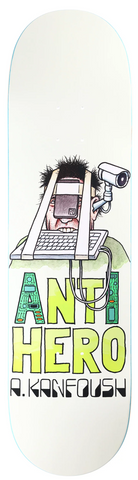 Anti Hero Kanfoush Anti Intelligence Skate Deck 8.4" - People Skate and Snowboard