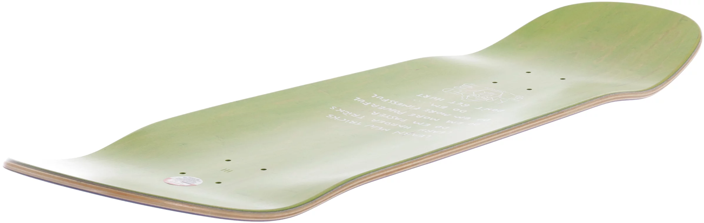 Krooked Sandoval Peace Sign Shaped Deck 9.81" - People Skate and Snowboard