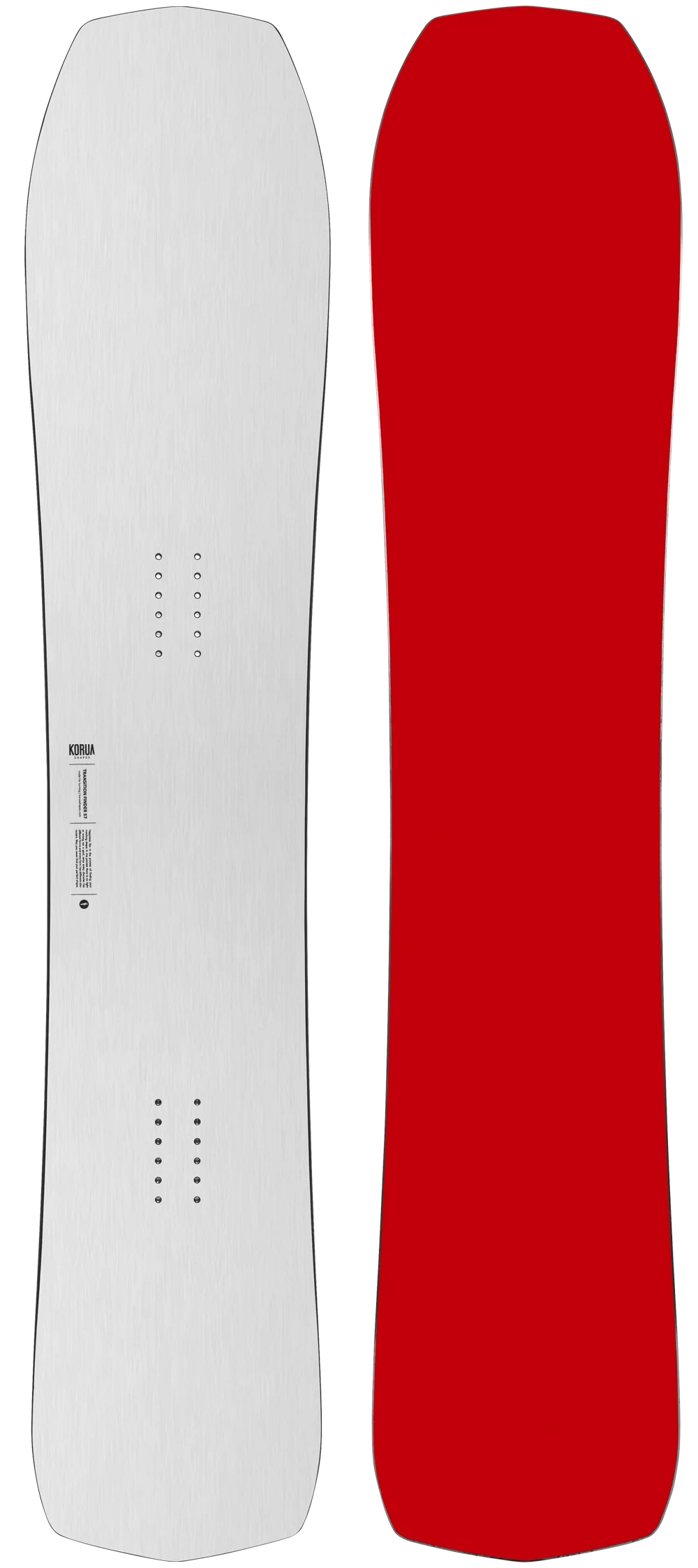 Korua Shapes Transition Finder Brushed Snowboard size 157 - People Skate and Snowboard