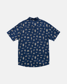 RVCA Sea Life Short Sleeve Button Up Shirt - People Skate and Snowboard