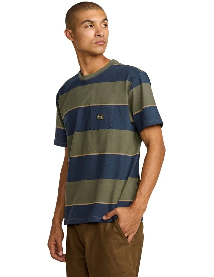 RVCA Dayshift Stripe Tee - People Skate and Snowboard