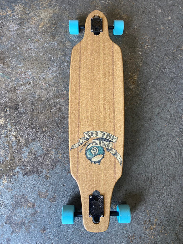 Sector 9 Mini Lookout Wreckage Complete - People Skate and Snowboard