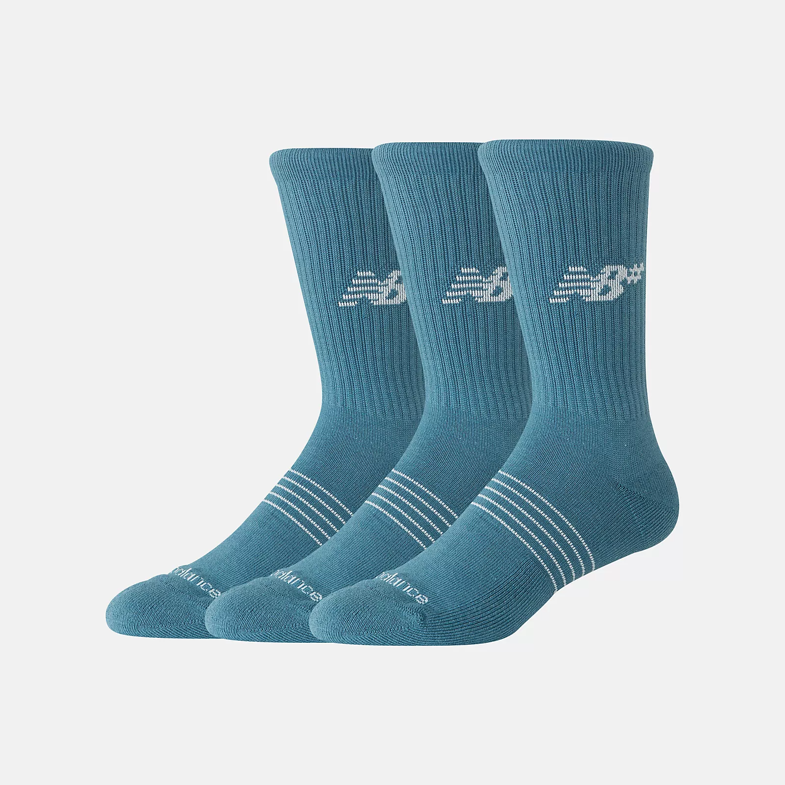 New Balance Active Numeric Crew Socks 3 Pack - People Skate and Snowboard