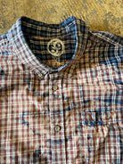 Altered Mood Bleached Tartan Short Sleeve Button Up Shirt Xlarge - People Skate and Snowboard