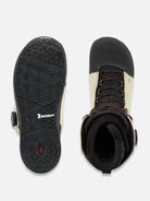RIDE Fuse Tan 2027 snowboard boots – outsole and top view