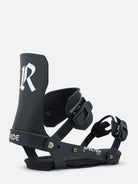 RIDE Specter Black 2027 snowboard bindings – three-quarter view