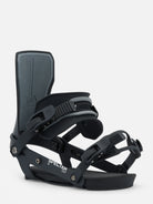 RIDE Specter Black 2027 snowboard bindings – front three-quarter view