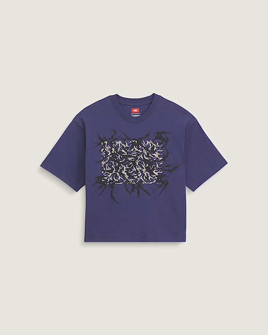 Vans Skate Blurred Tee size large - People Skate and Snowboard