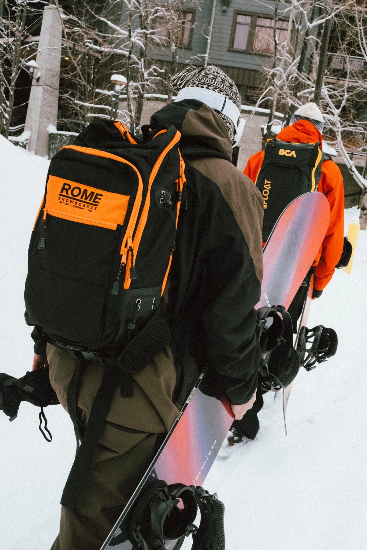 Rome Honcho Backpack in Black, view 2.