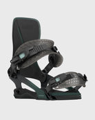 Rome Katana FW Pro snowboard bindings in black, side view