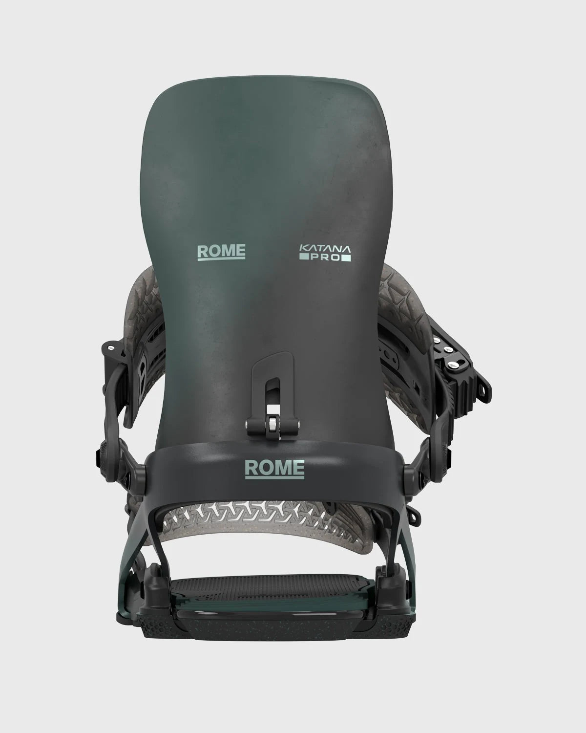 Rome Katana FW Pro snowboard bindings in black, side view