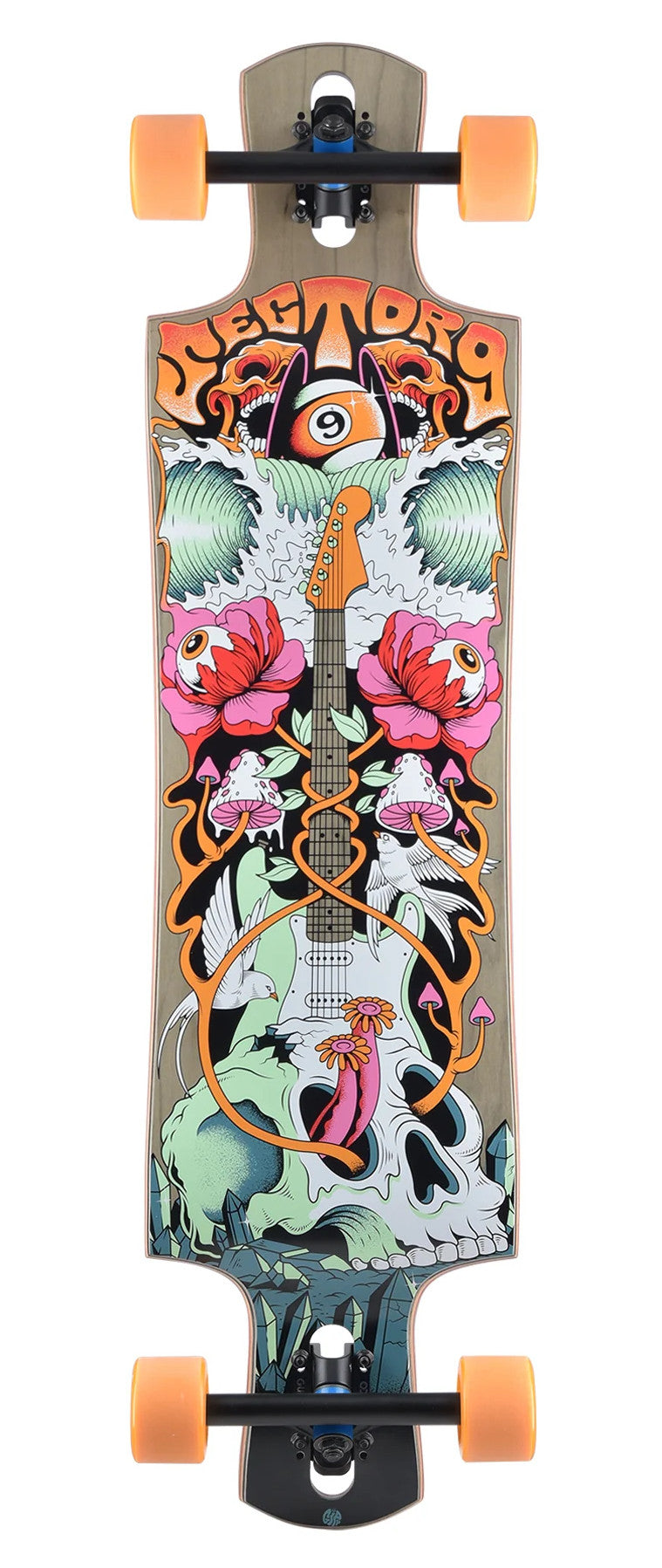 Sector 9 Catapult Coachella Complete 9.5 x 38 - People Skate and Snowboard