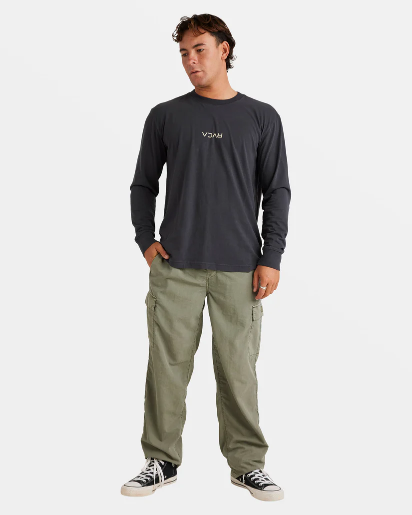 RVCA Vacancy Elastic Cargo Pants - People Skate and Snowboard