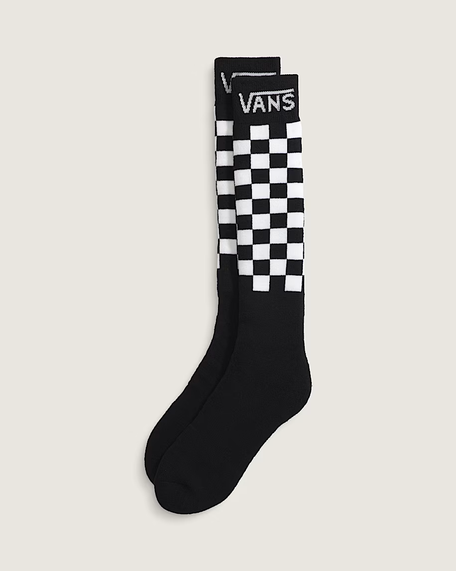 Vans Snow Checkerboard Socks - People Skate and Snowboard