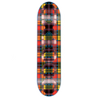 GX1000 OG Logo Tartan Orange Skate Deck 8.375" - People Skate and Snowboard