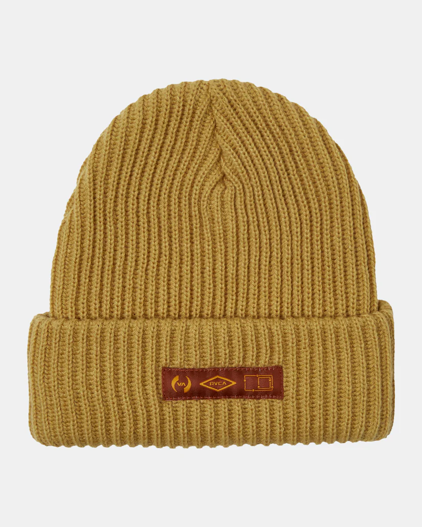 RVCA Stacked Cuff Beanie - People Skate and Snowboard
