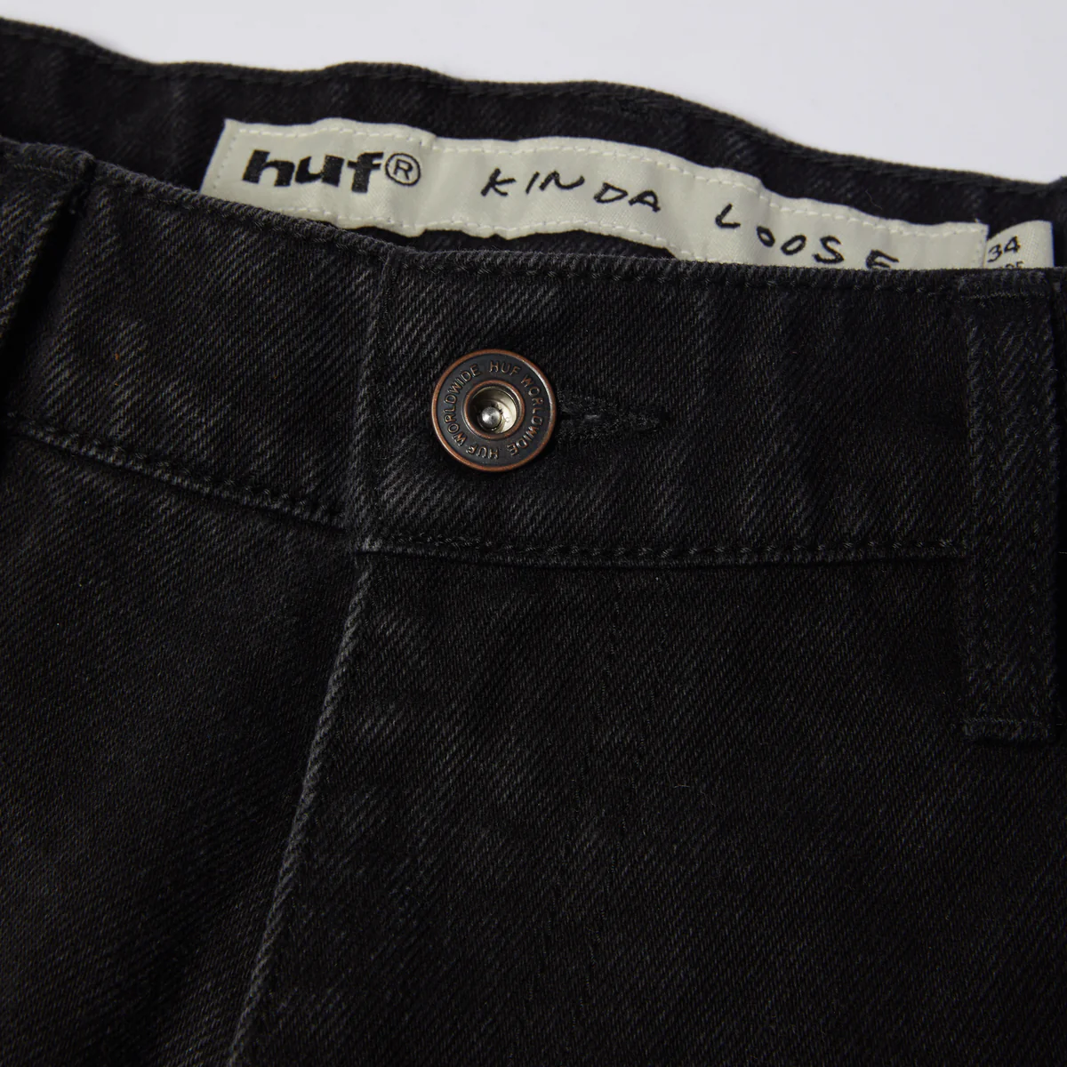 Huf Basic Ass Jeans - People Skate and Snowboard