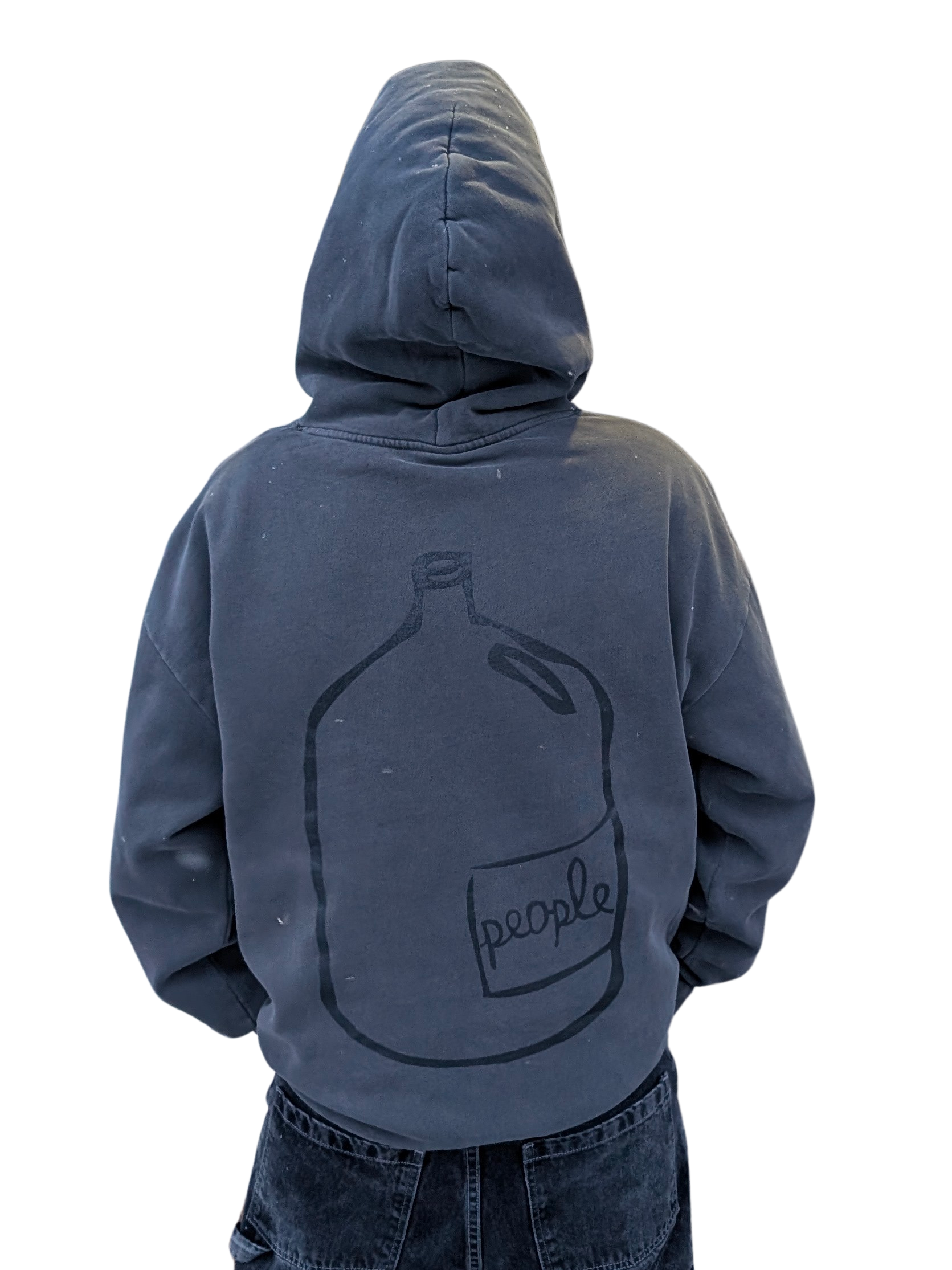 People Milk Jug Boxy Hoodie - People Skate and Snowboard