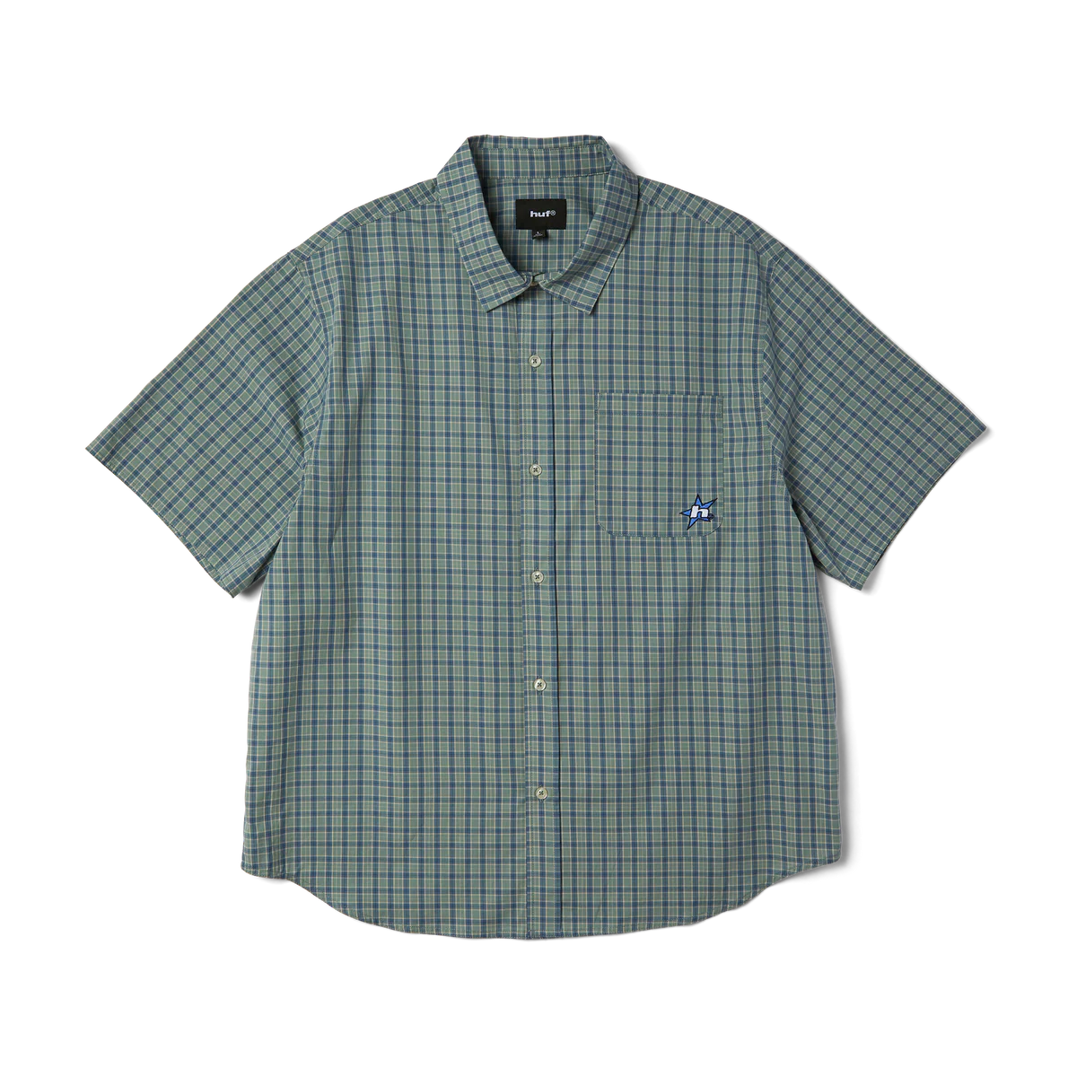Huf H Star Plaid Shirt - People Skate and Snowboard