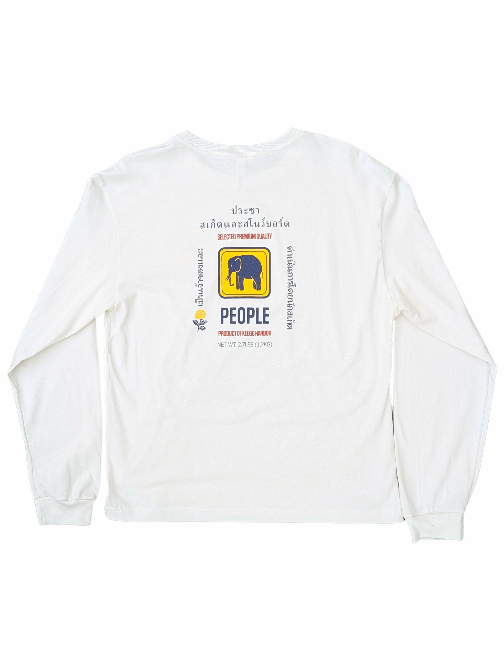 People AM95 Long Sleeve Tee - People Skate and Snowboard