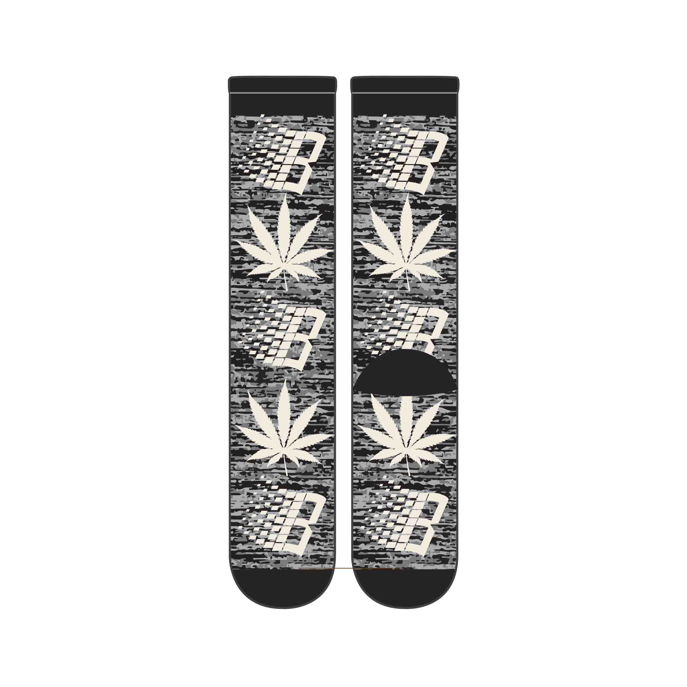 Huf x Bronze Plantlife Marled Sock - People Skate and Snowboard