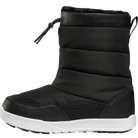 Black ThirtyTwo Moon Walker winter boots, men's lace-up snow boot side view