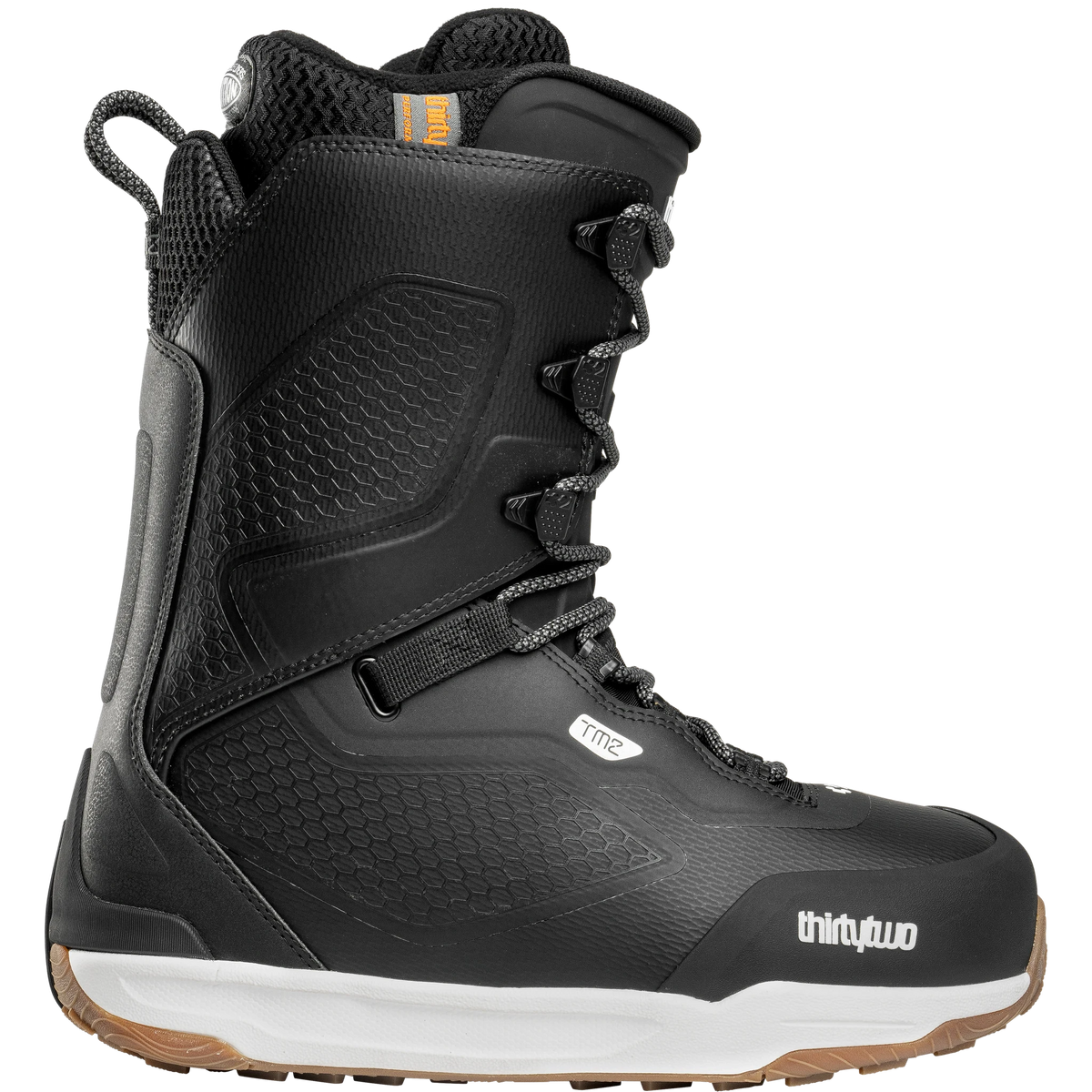 ThirtyTwo TM-2 men's snowboard boots in black, side view