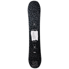 ThirtyTwo women’s Crucible snowboard, full board view with directional shape and graphic topsheet