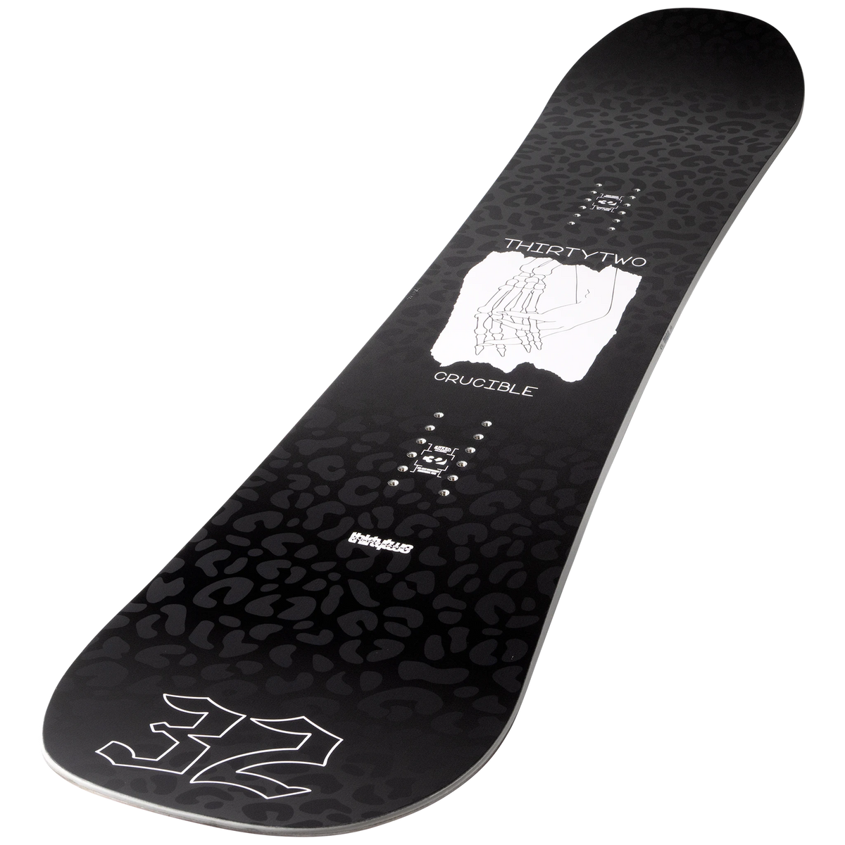 ThirtyTwo women’s Crucible snowboard side view