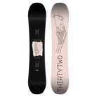 ThirtyTwo women's Crucible snowboard with sleek directional shape and all-mountain board design
