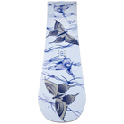 ThirtyTwo Women’s Gemini snowboard view 6 layered graphic board with directional shape and bindings-free deck