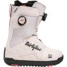 ThirtyTwo women's Lashed Double BOA snowboard boots in pink with dual BOA lacing system