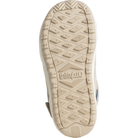 ThirtyTwo women’s STW Double BOA snowboard boots in tan and blue, side view