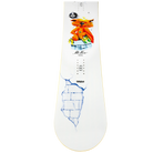ThirtyTwo XXX Fava Pro snowboard for men, showing the board design and graphics from a side view