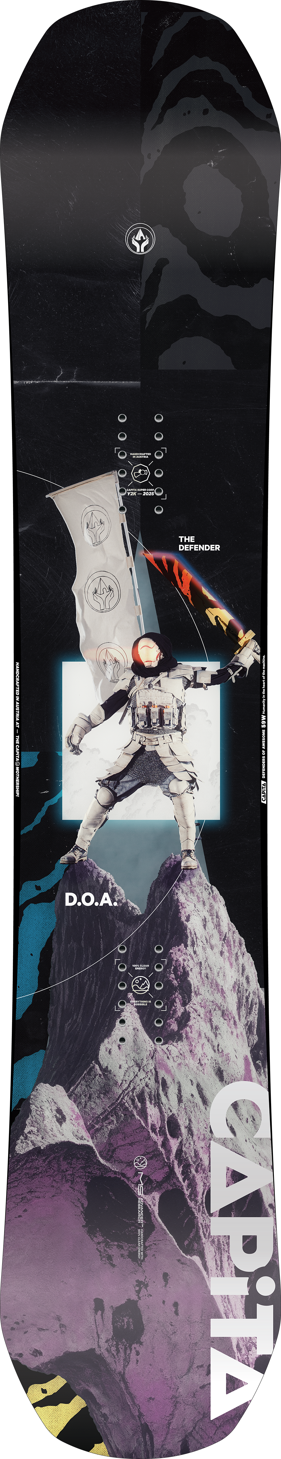 Capita Defenders of Awesome DOA Wide Snowboard 2026 - People Skate and Snowboard