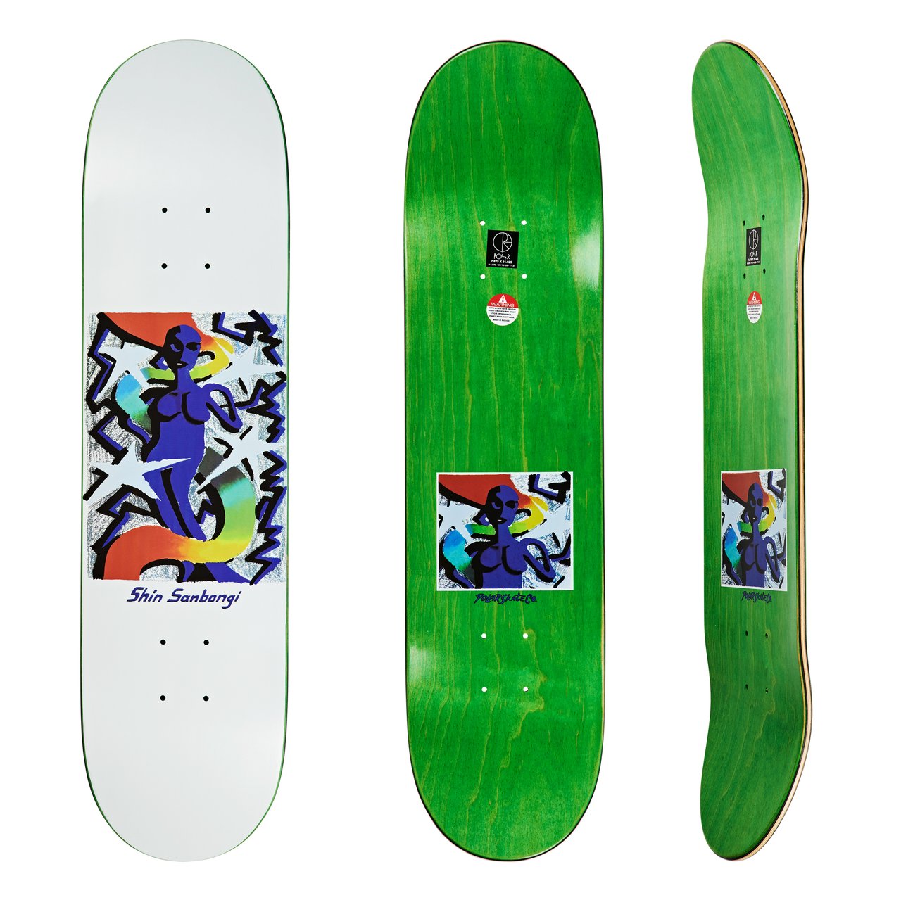 Polar Skate Co. Shin Sanbongi Queen Board - People Skate and Snowboard