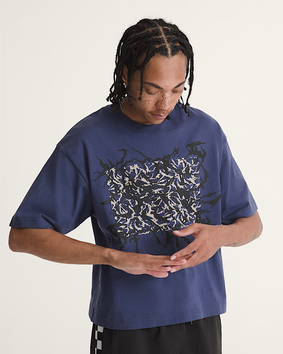 Vans Skate Blurred Tee size large - People Skate and Snowboard