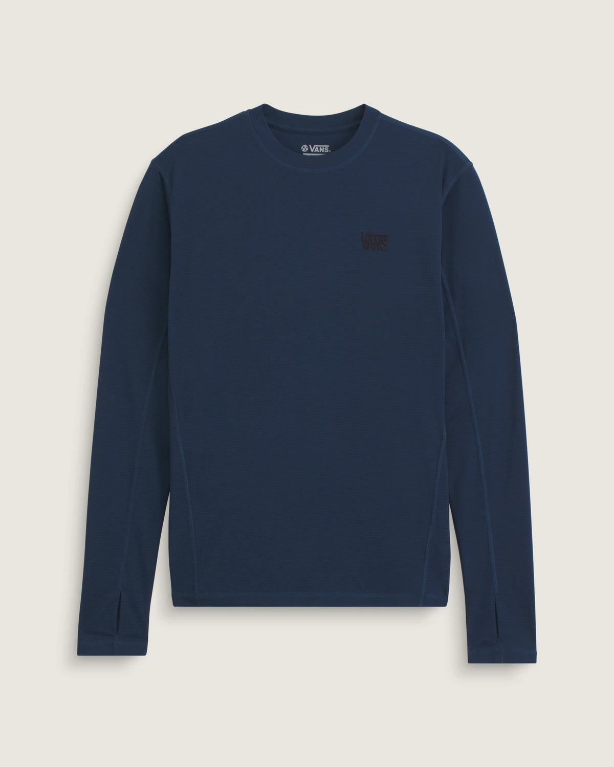 vans cascade base layer top dress blues front