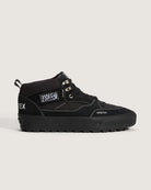 Black Vans Half Cab GORE-TEX insulated shoes with durable upper and padded design