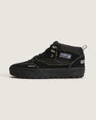 Black Vans Half Cab GORE-TEX insulated shoes for men, side view
