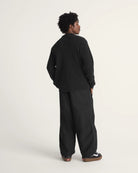 vans kingvale 2l park pants black on model back