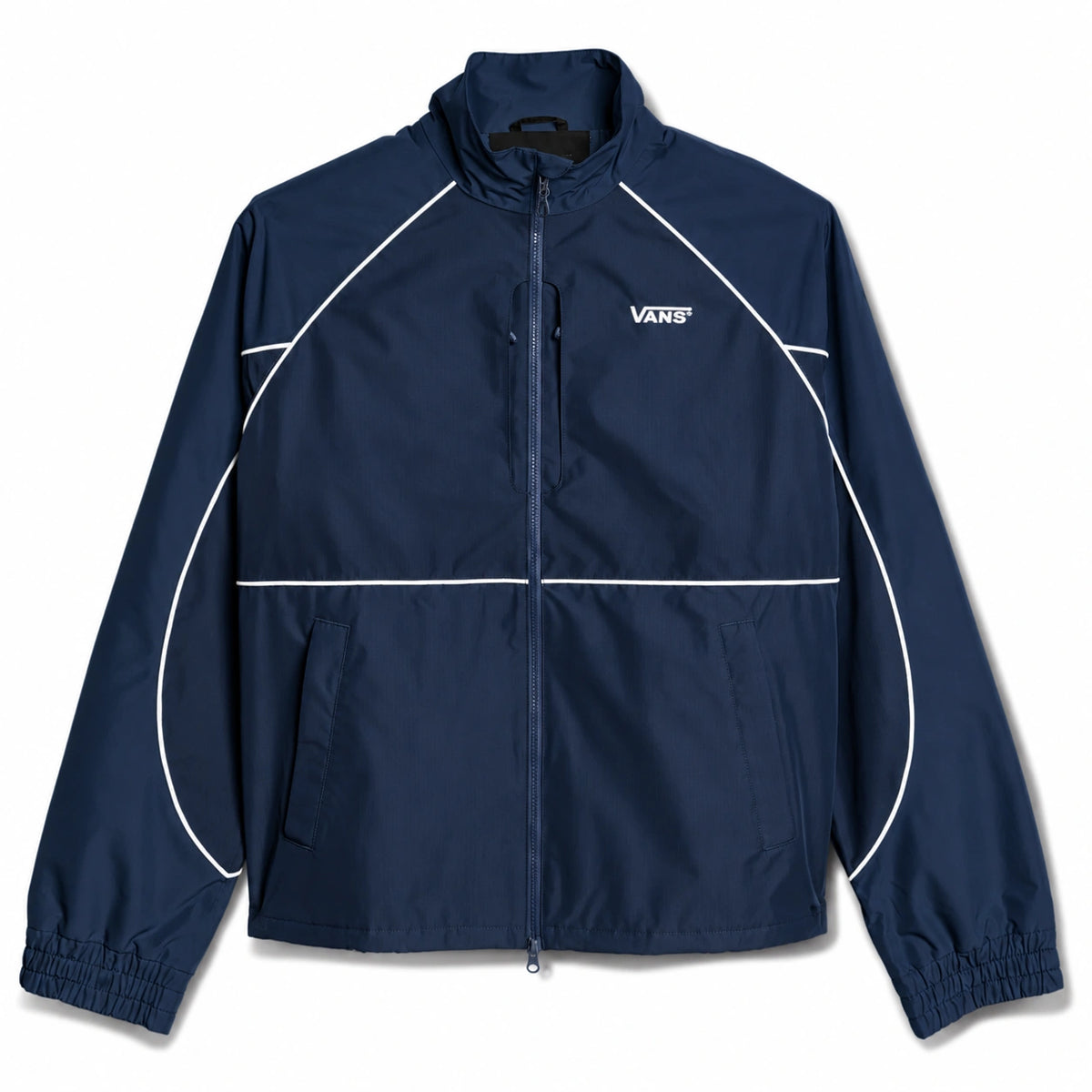 Vans Kingvale 2L Shell Jacket in Dress Blues, men's snow jacket front view