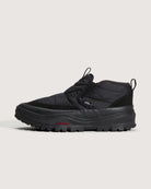 Vans Mid-Slip Puff Shoes - Black / Black - side view