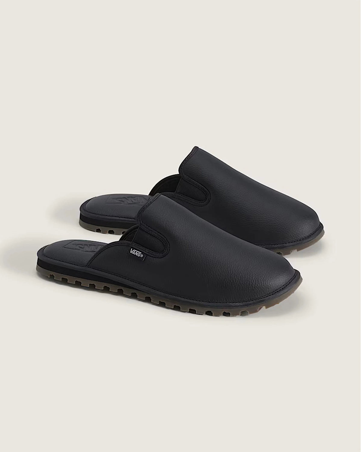 vans mountain mule blackout pair