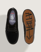 vans skate chukka atiba black black top and outsole