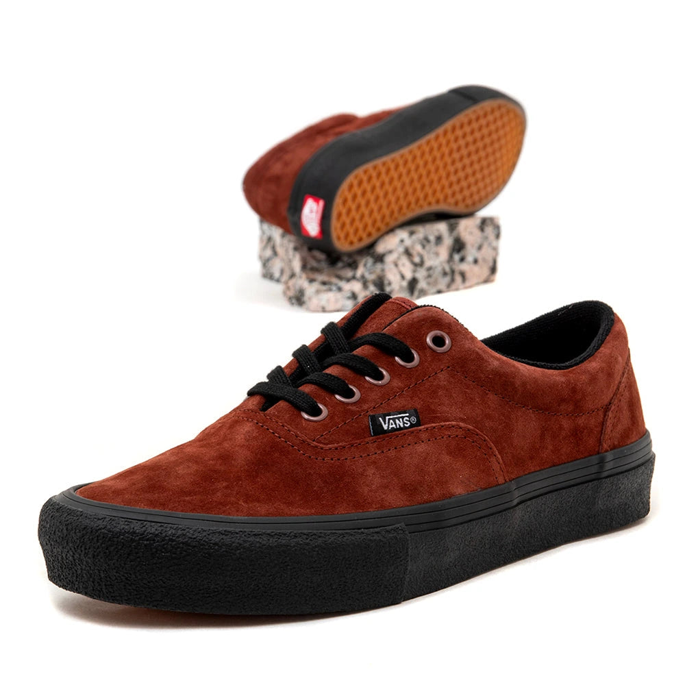 vans skate era black rust pair with insoles