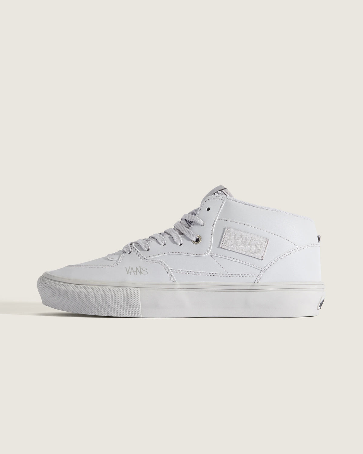 vans skate half cab atiba light gray side